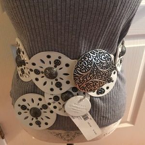 White Chico’s Belt